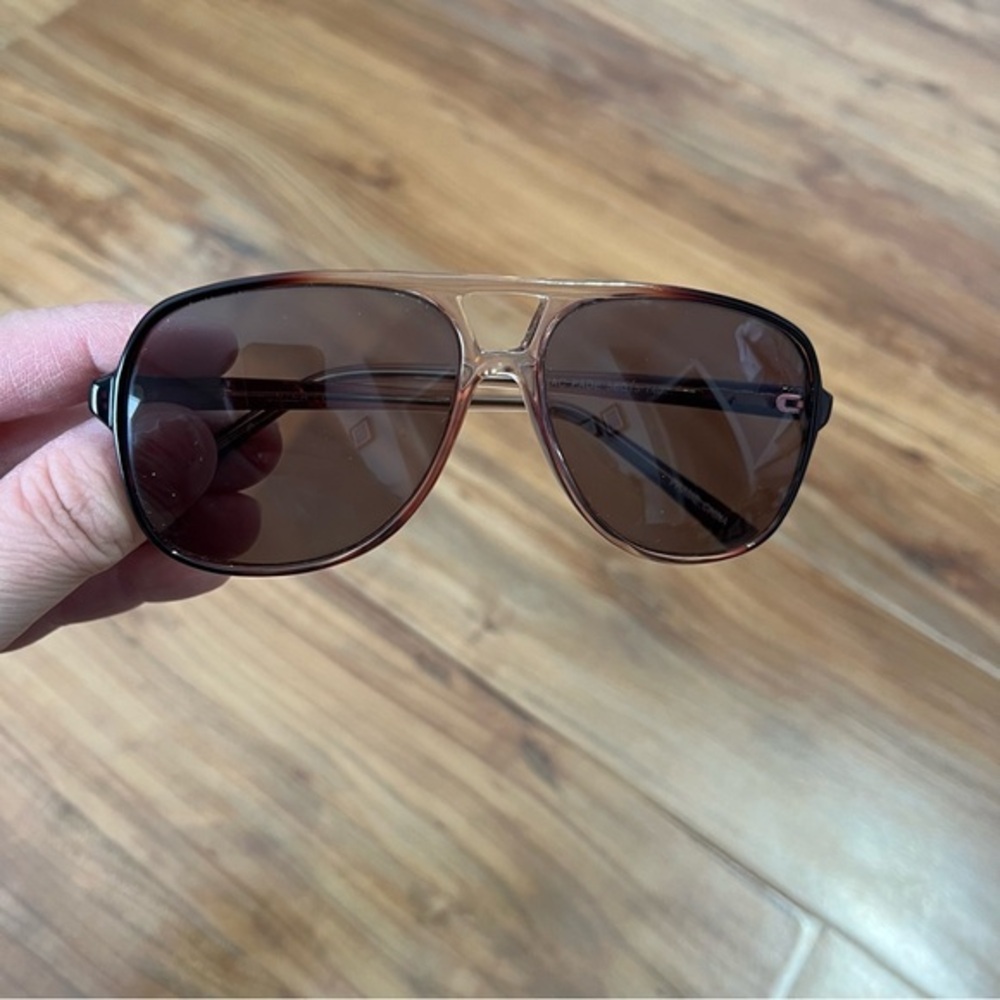 Hunter Cognac Fade‎ Unisex Aviator Eyeglasses Frames Brown Clear 54□15-140